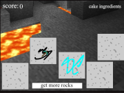 Minecraft Cake Ingredients